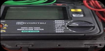 High Voltage Insulation Tester
